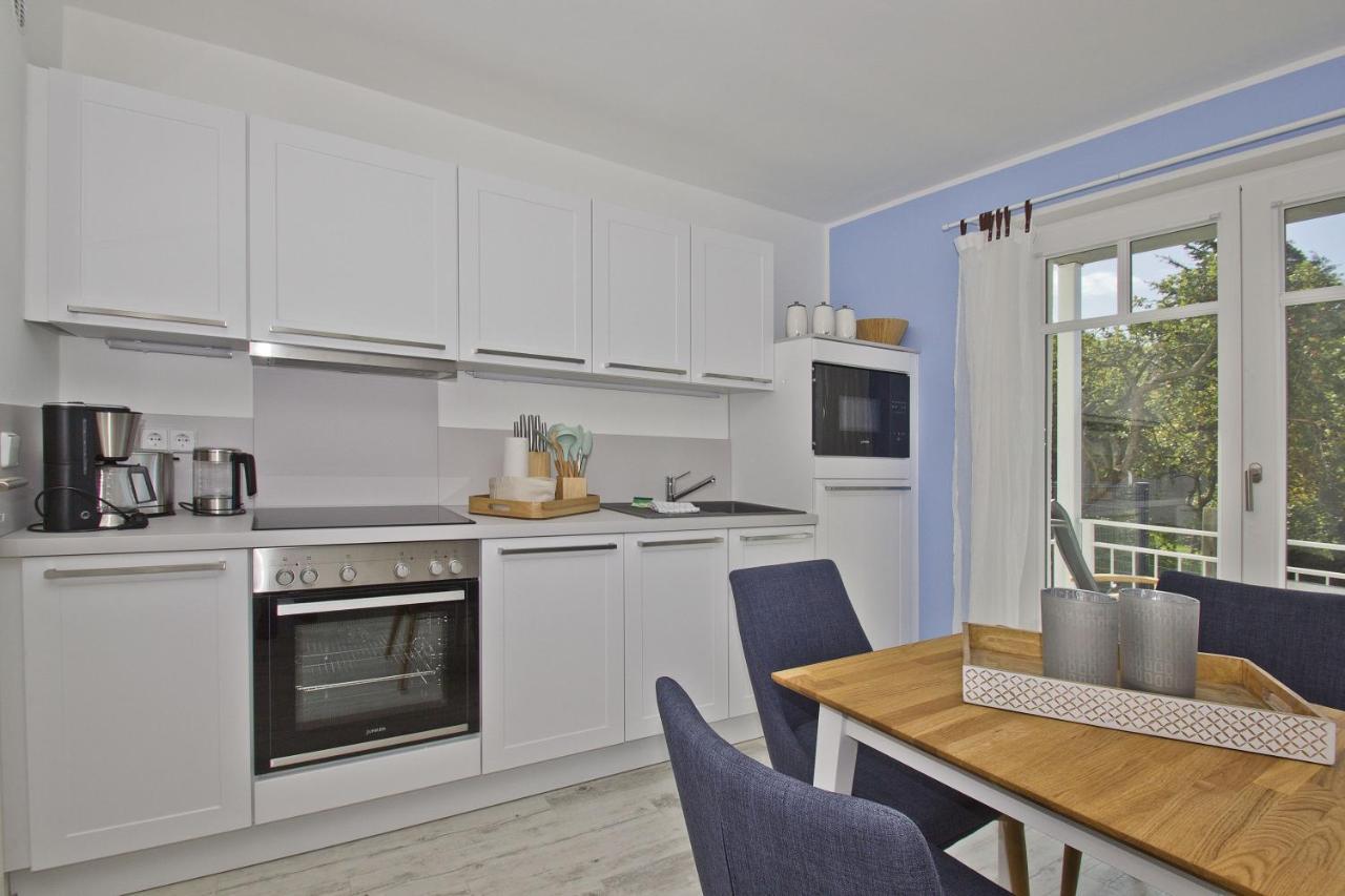 Moderne Ferienwohnung Mit Balkon, Meerblick - Ferienresidenz Zwei Boddenfewo 1-2 Lietzow 外观 照片