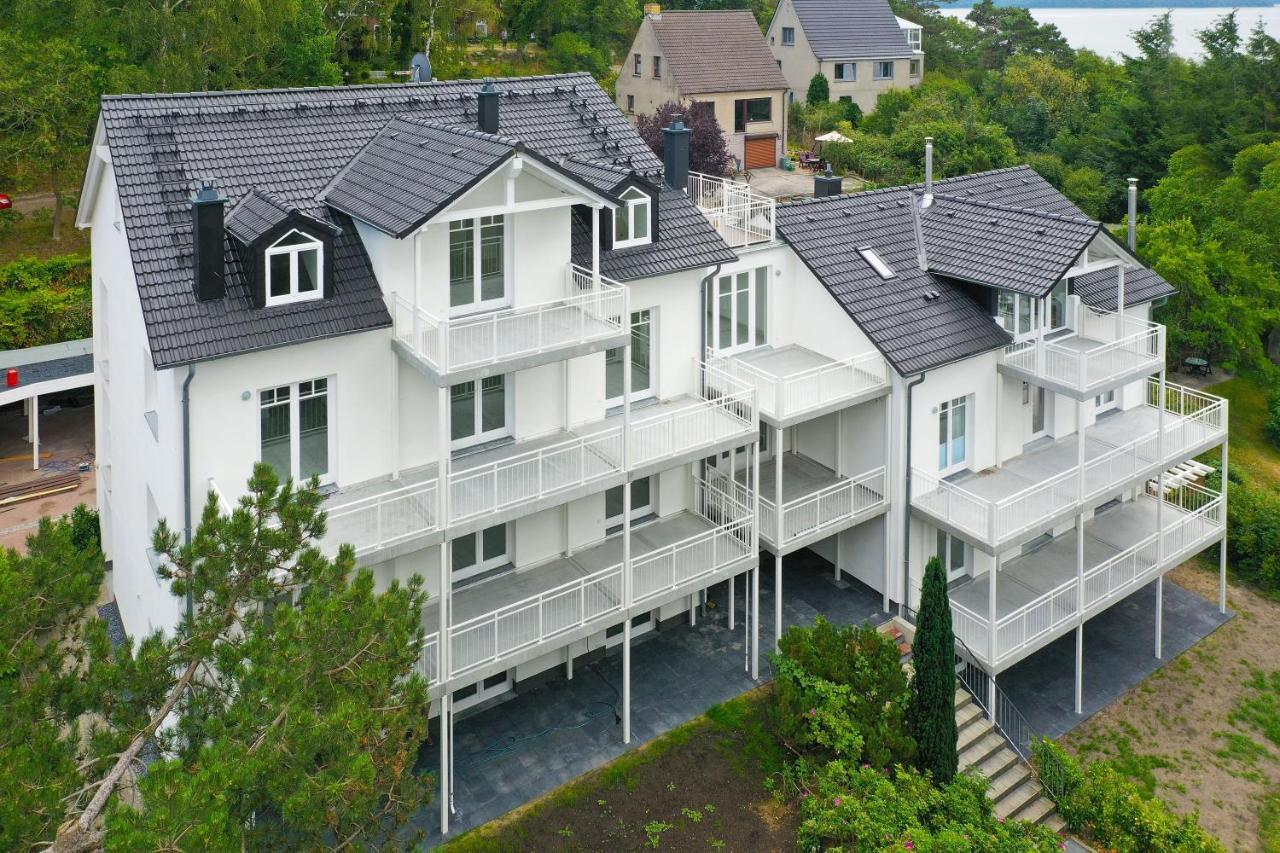 Moderne Ferienwohnung Mit Balkon, Meerblick - Ferienresidenz Zwei Boddenfewo 1-2 Lietzow 外观 照片